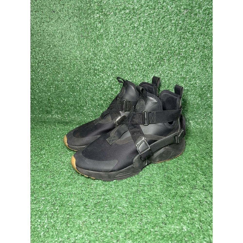 Nike Air Huarache Drift Womens Size 10 Black Gum Running Shoes Comfort Sneakers - Picture 3 of 10
